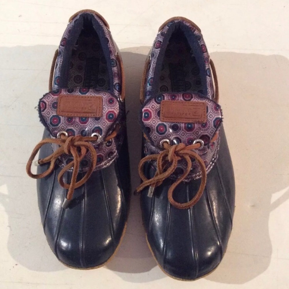 Sperry Top-Sider Duck Waterproof Rain Shoes Boots